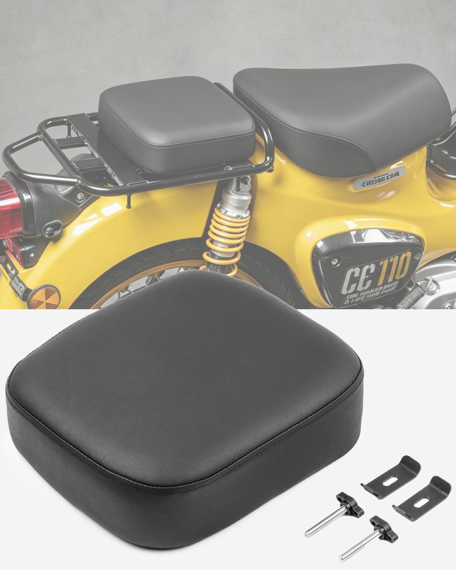 CC110 クロスカブ　タンデムシート ブラック Amazon | Nextstage タンデムシート クロスカブ ハンターカブ スーパー